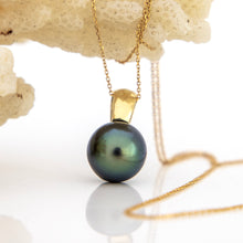 Load image into Gallery viewer, READY TO SHIP Graded Civa Saltwater Pearl Necklace - 14k Solid Gold FJD$