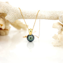 Load image into Gallery viewer, READY TO SHIP Graded Civa Saltwater Pearl Necklace - 14k Solid Gold FJD$