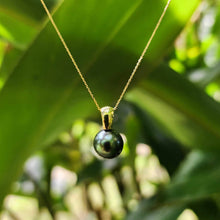 Load image into Gallery viewer, READY TO SHIP Graded Civa Saltwater Pearl Necklace - 14k Solid Gold FJD$