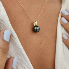 Load image into Gallery viewer, READY TO SHIP Graded Civa Saltwater Pearl Necklace - 14k Solid Gold FJD$