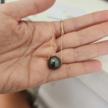 Load image into Gallery viewer, READY TO SHIP Graded Civa Fiji Pearl Necklace - 14k Solid Gold FJD$