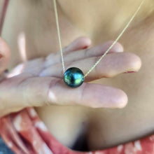 Load image into Gallery viewer, READY TO SHIP Graded Civa Fiji Pearl Necklace - 14k Solid Gold FJD$