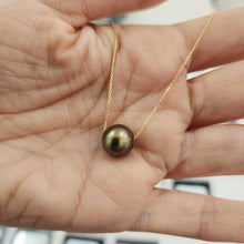 Load image into Gallery viewer, READY TO SHIP Infinity Graded Pearl Necklace - 14k Solid Gold FJD$