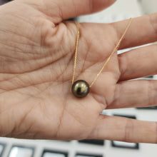 Load image into Gallery viewer, READY TO SHIP Infinity Graded Pearl Necklace - 14k Solid Gold FJD$