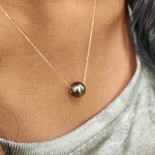 Load image into Gallery viewer, READY TO SHIP Infinity Graded Pearl Necklace - 14k Solid Gold FJD$