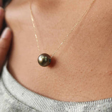 Load image into Gallery viewer, READY TO SHIP Infinity Graded Pearl Necklace - 14k Solid Gold FJD$