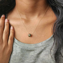 Load image into Gallery viewer, READY TO SHIP Infinity Graded Pearl Necklace - 14k Solid Gold FJD$