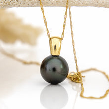 Load image into Gallery viewer, READY TO SHIP Graded Civa Fiji Pearl Necklace - 14k Solid Gold FJD$