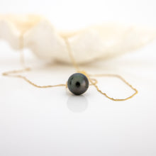 Load image into Gallery viewer, READY TO SHIP Graded Civa Fiji Pearl Necklace - 14k Solid Gold FJD$