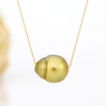 Load image into Gallery viewer, READY TO SHIP Graded Civa Fiji Pearl Necklace - 14k Solid Gold FJD$