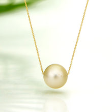 Load image into Gallery viewer, READY TO SHIP Graded Civa Fiji Pearl Necklace - 14k Solid Gold FJD$
