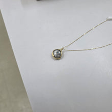 Load image into Gallery viewer, READY TO SHIP Civa Fiji Keshi Pearl & Aquamarine Necklace - 14k Solid Gold FJD$