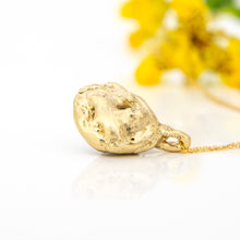 Load image into Gallery viewer, READY TO SHIP Civa Fiji Keshi Pearl & Aquamarine Necklace - 14k Solid Gold FJD$