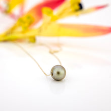 Load image into Gallery viewer, CONTACT US TO RECREATE THIS SOLD OUT STYLE Infinity Pearl Necklace - 14k Solid Gold FJD$