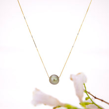 Load image into Gallery viewer, CONTACT US TO RECREATE THIS SOLD OUT STYLE Infinity Pearl Necklace - 14k Solid Gold FJD$