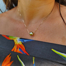 Load image into Gallery viewer, CONTACT US TO RECREATE THIS SOLD OUT STYLE Infinity Pearl Necklace - 14k Solid Gold FJD$