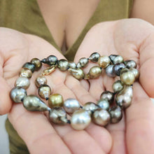 Load image into Gallery viewer, READY TO SHIP Civa Fiji Pearl Necklace Strand - 14k Solid Gold FJD$