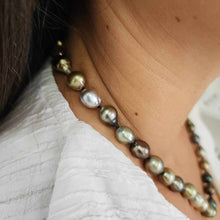 Load image into Gallery viewer, READY TO SHIP Civa Fiji Pearl Necklace Strand - 14k Solid Gold FJD$