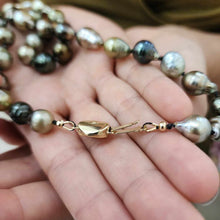 Load image into Gallery viewer, READY TO SHIP Civa Fiji Pearl Necklace Strand - 14k Solid Gold FJD$