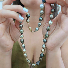 Load image into Gallery viewer, READY TO SHIP Civa Fiji Pearl Necklace Strand - 14k Solid Gold FJD$