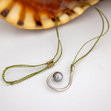 Load image into Gallery viewer, CONTACT US TO RECREATE THIS SOLD OUT STYLE Fish Hook Graded Pearl Necklace - 925 Sterling Silver FJD$