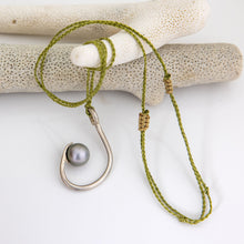 Load image into Gallery viewer, CONTACT US TO RECREATE THIS SOLD OUT STYLE Fish Hook Graded Pearl Necklace - 925 Sterling Silver FJD$