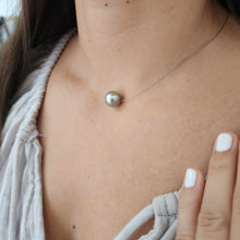 Load image into Gallery viewer, CONTACT US TO RECREATE THIS SOLD OUT STYLE Civa Fiji Floating Pearl Necklace with Grade Certificate #3156 - FJD$