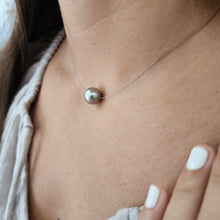 Load image into Gallery viewer, CONTACT US TO RECREATE THIS SOLD OUT STYLE Civa Fiji Floating Pearl Necklace with Grade Certificate #3156 - FJD$