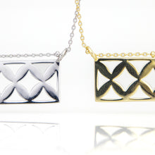 Load image into Gallery viewer, READY TO SHIP Frangipani Bua Bar Necklace - 18k Gold Vermeil FJD$