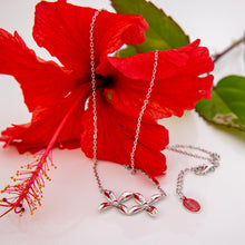 Load image into Gallery viewer, READY TO SHIP Frangipani Bua Necklace - 925 Sterling Silver FJD$