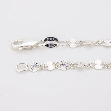 Load image into Gallery viewer, READY TO SHIP Flower Chain - 925 Sterling Silver FJD$