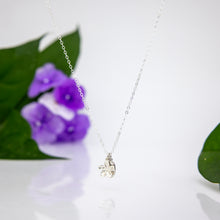 Load image into Gallery viewer, READY TO SHIP Frangipani Charm Necklace in 925 Sterling Silver - FJD$