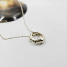 Load image into Gallery viewer, READY TO SHIP Free Flow Circle Necklace - 925 Sterling Silver FJD$