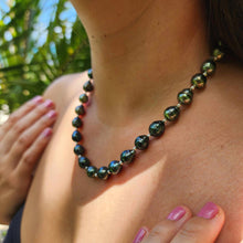 Load image into Gallery viewer, READY TO SHIP Civa Fiji Pearl Necklace Strand - 925 Sterling Silver FJD$