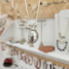 Load image into Gallery viewer, READY TO SHIP Civa Fiji Saltwater Pearl Necklace - 925 Sterling Silver FJD$