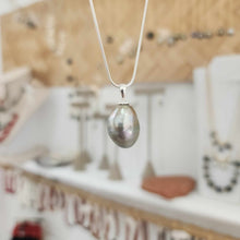 Load image into Gallery viewer, READY TO SHIP Civa Fiji Saltwater Pearl Necklace - 925 Sterling Silver FJD$