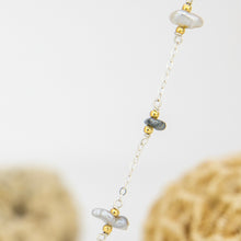 Load image into Gallery viewer, READY TO SHIP Fiji Keshi Pearl Necklace - 925 Sterling Silver FJD$