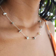 Load image into Gallery viewer, READY TO SHIP Fiji Keshi Pearl Necklace - 925 Sterling Silver FJD$