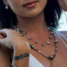 Load image into Gallery viewer, READY TO SHIP Fiji Keshi Pearl Necklace - 925 Sterling Silver FJD$
