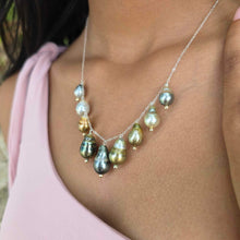 Load image into Gallery viewer, READY TO SHIP Fiji Saltwater Pearl Necklace - 925 Sterling Silver FJD$