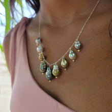 Load image into Gallery viewer, READY TO SHIP Fiji Saltwater Pearl Necklace - 925 Sterling Silver FJD$