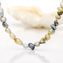 Load image into Gallery viewer, READY TO SHIP Fiji Keshi Pearl Necklace Strand - 925 Sterling Silver FJD$
