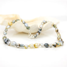 Load image into Gallery viewer, READY TO SHIP Fiji Keshi Pearl Necklace Strand - 925 Sterling Silver FJD$