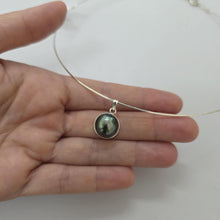 Load image into Gallery viewer, READY TO SHIP Civa Fiji Bezel Set Pearl Necklace - 925 Sterling Silver FJD$