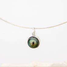 Load image into Gallery viewer, READY TO SHIP Civa Fiji Bezel Set Pearl Necklace - 925 Sterling Silver FJD$