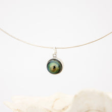 Load image into Gallery viewer, READY TO SHIP Civa Fiji Bezel Set Pearl Necklace - 925 Sterling Silver FJD$