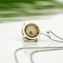 Load image into Gallery viewer, READY TO SHIP Civa Fiji Claw Set Graded Pearl Necklace - 925 Sterling Silver FJD$