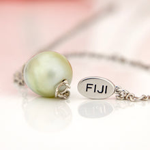 Load image into Gallery viewer, READY TO SHIP Fiji Saltwater Pearl Necklace - 925 Sterling Silver FJD$