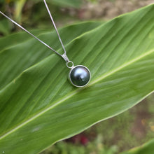 Load image into Gallery viewer, READY TO SHIP Civa Fiji Bezel Set Pearl Necklace - 925 Sterling Silver FJD$