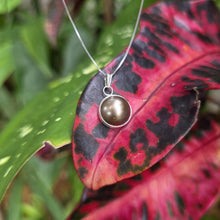 Load image into Gallery viewer, READY TO SHIP Civa Fiji Bezel Set Pearl Necklace - 925 Sterling Silver FJD$